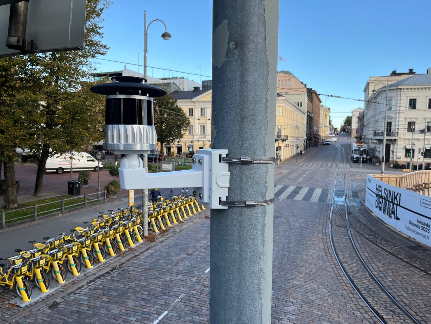 LIDAR sensors in Helsinki